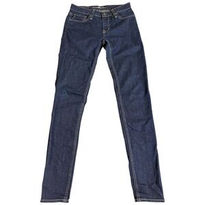 Big Star Jeans Womens 27x32 Blue Alex Skinny Dark Wash Denim Casual Tall Comfort